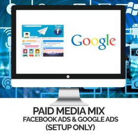 Paid Media Mix (Facebook Ads + Google Ads Display) Setup Only - image