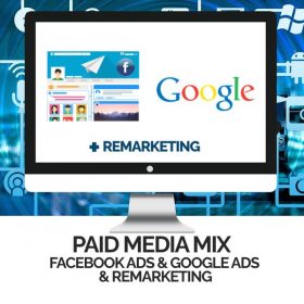Paid Media Mix - Facebook Ads + Display and Remarketing - image