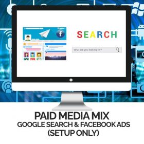 Paid Media Mix (Google Search + Facebook Ads) Setup Only - image