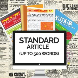Standard Article (up to 500 words)