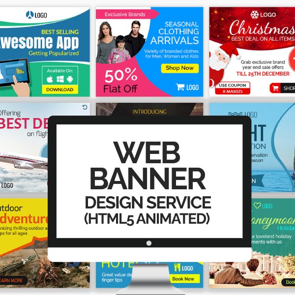 Web Banner Design (HTML5) - Single Banner